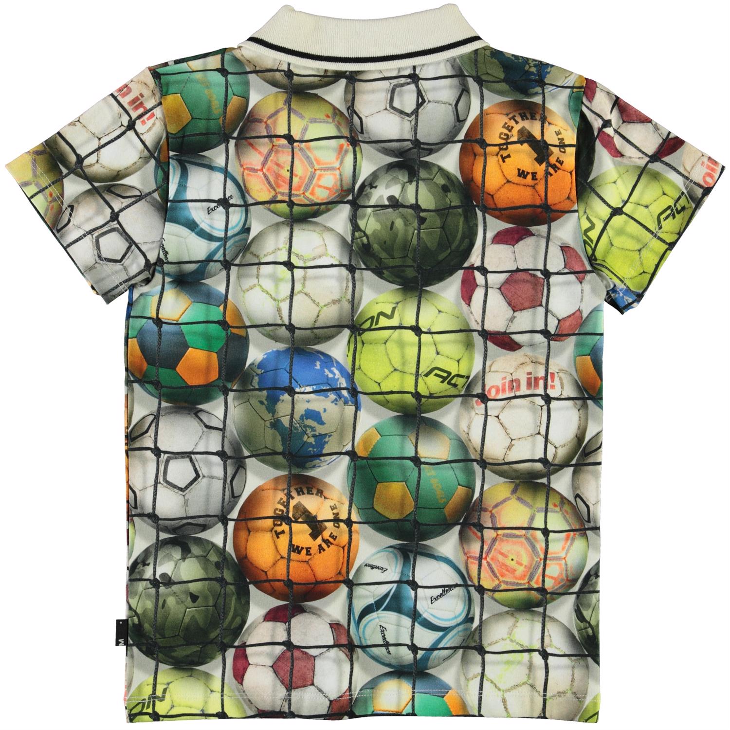 Molo Poloshirt Ren Footballs - Billede 2