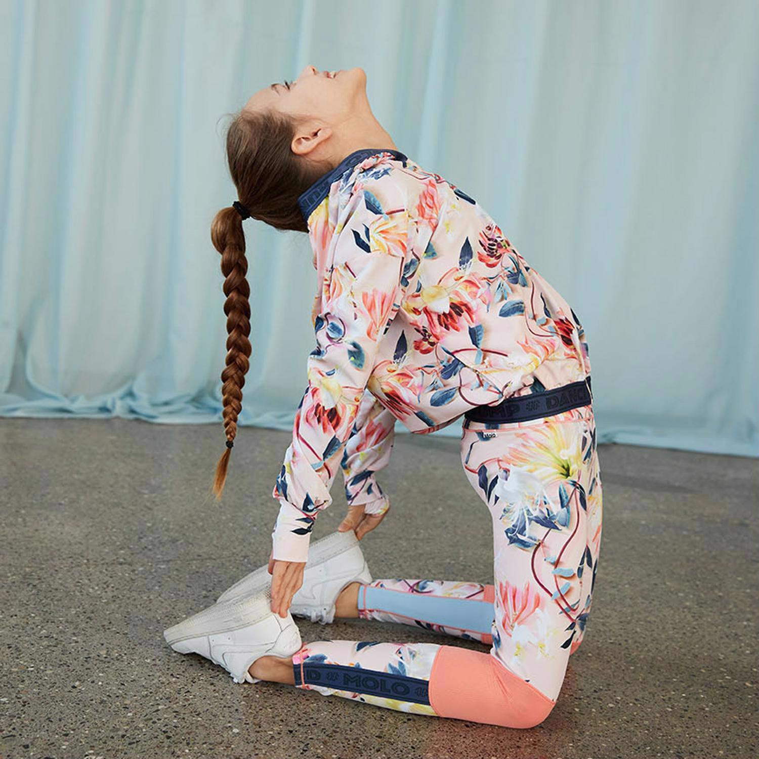 Molo Sportsleggins Olympia Motion Flower - Billede 3