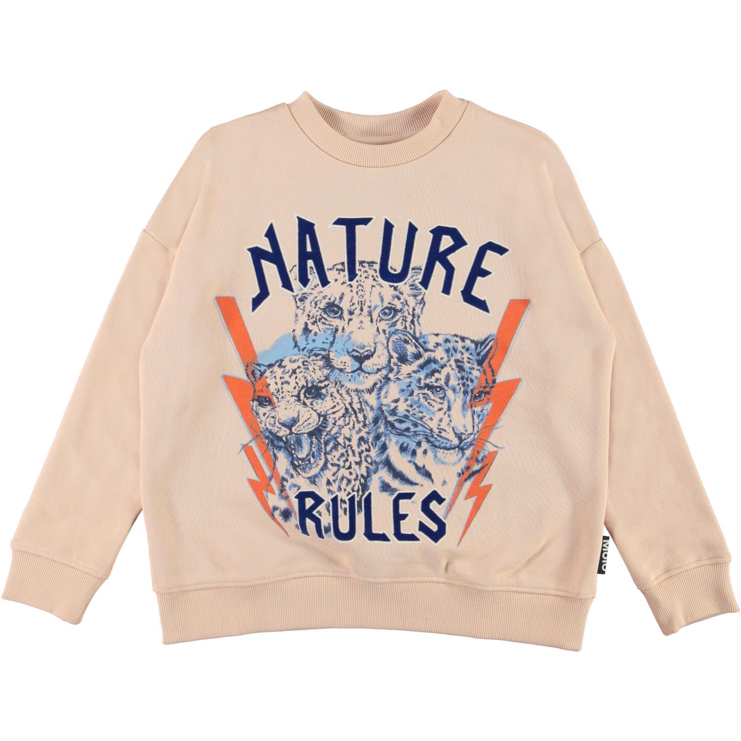 Molo Sweatshirt Mika Cameo Rose