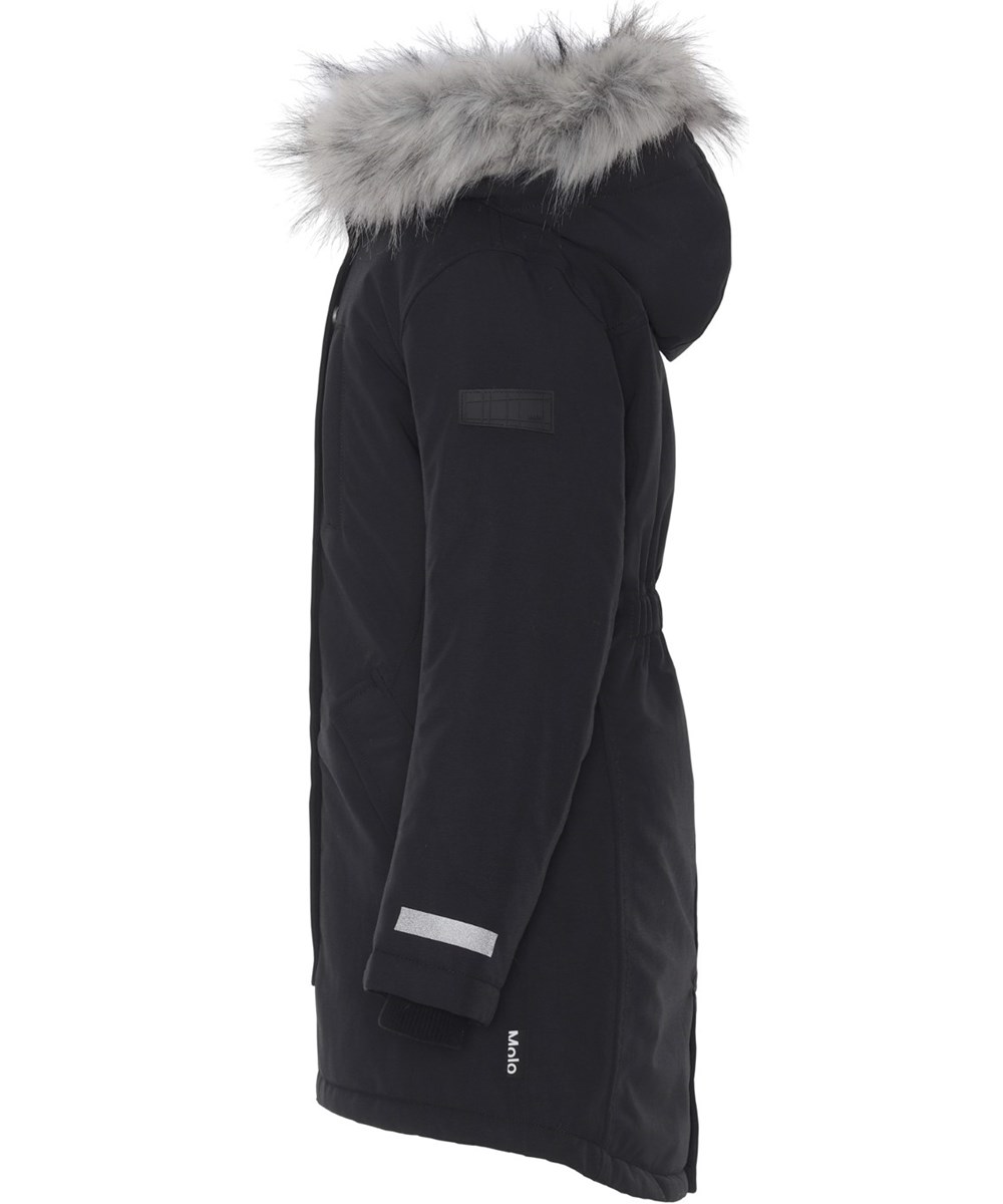 Molo Vinterjakke Peace Sort - Billede 3