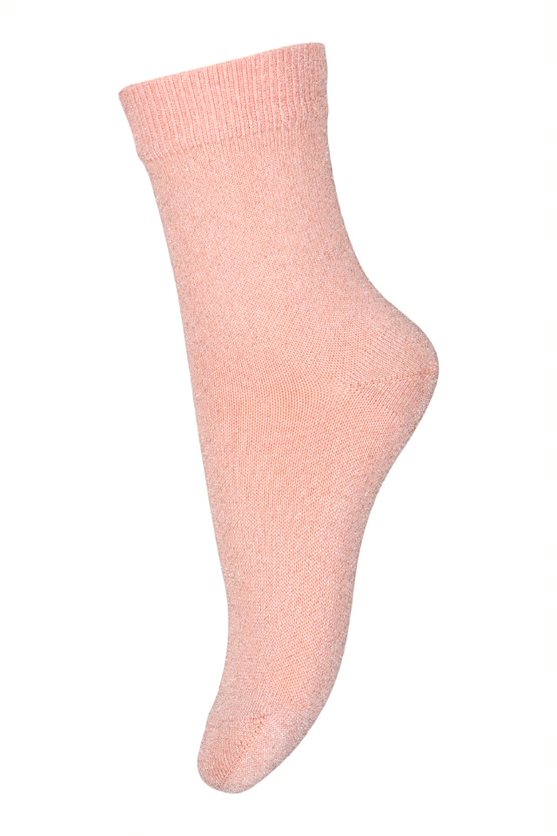 MP Danmark Strømper Lulu Sokker med Glitter Guava