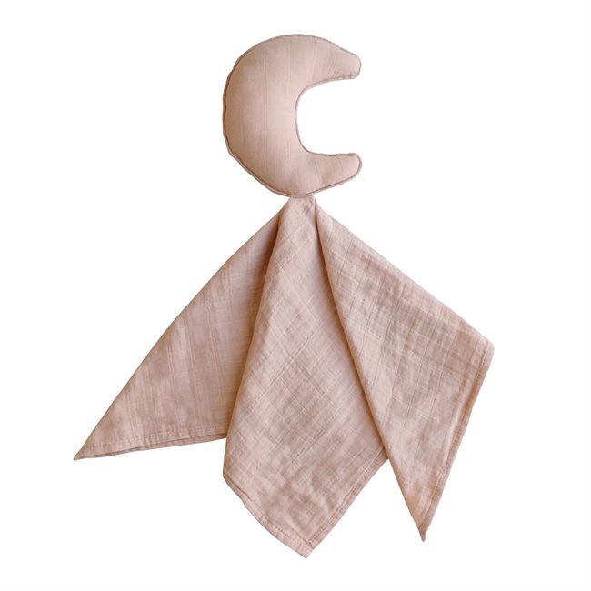 Mushie Nusseklud Lovely Blanket Moon Blush