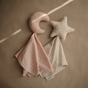 Mushie Nusseklud Lovely Blanket Moon Blush - Billede 2
