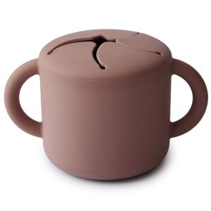 Mushie Snack Cup Woodchuck