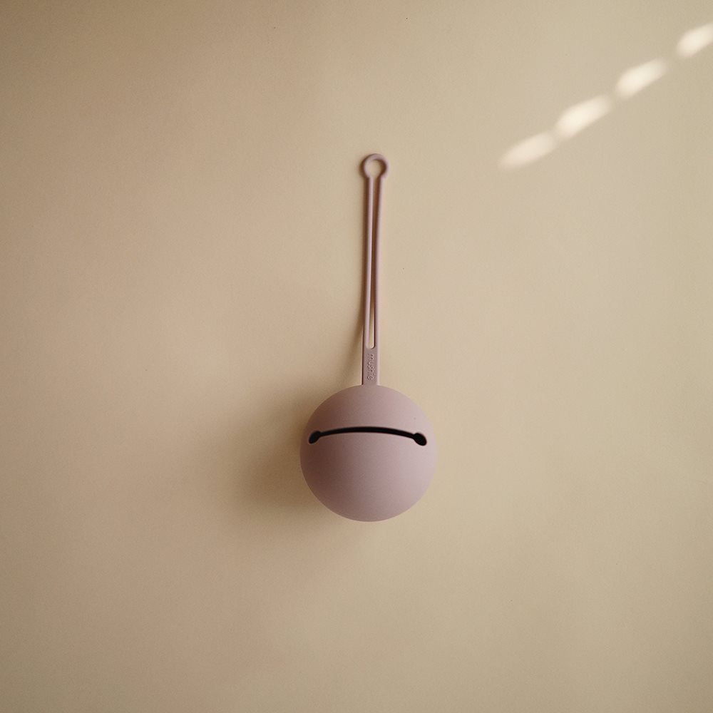 Mushie Sutteholder Soft Lilac - Billede 2