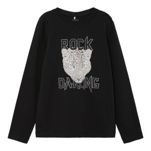 Name It T-shirt Fonethea Black