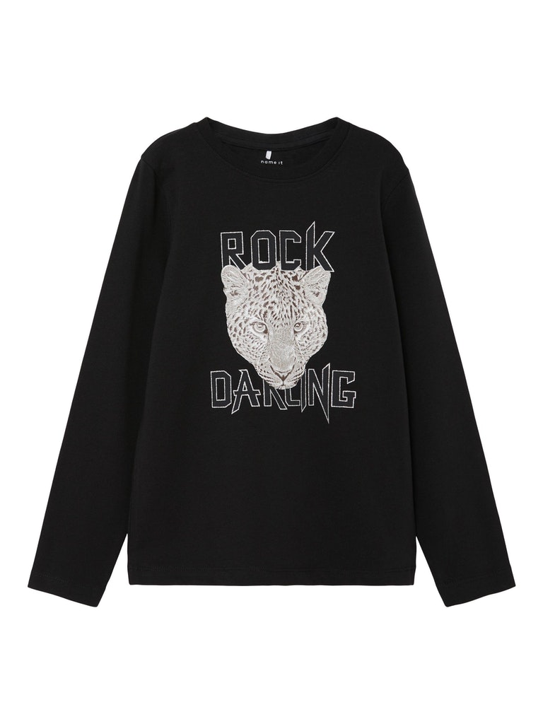 Name It T-shirt Fonethea Black