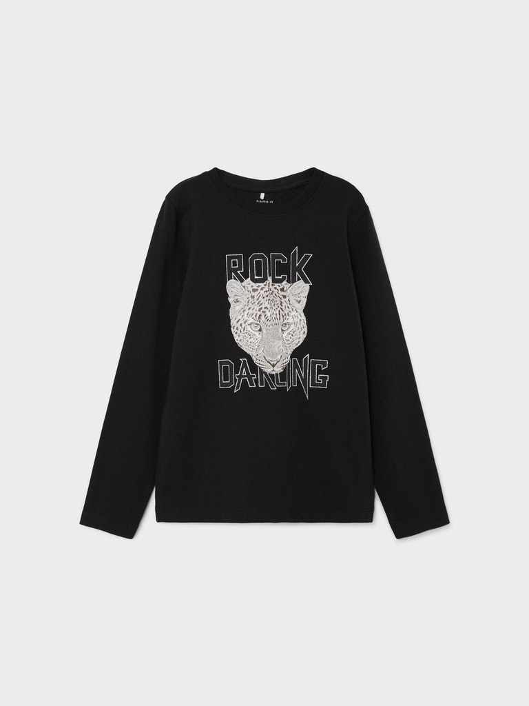 Name It T-shirt Fonethea Black - Billede 4