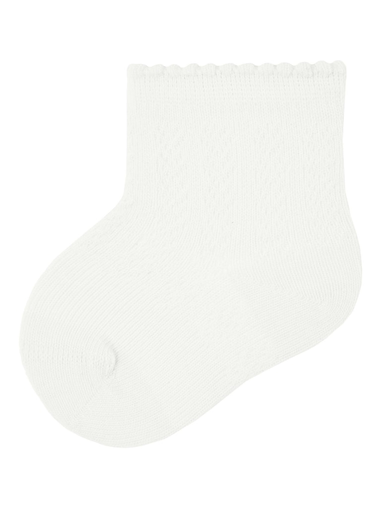 Name It Sokker Baby Ditte Bright White
