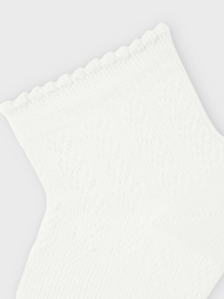 Name It Sokker Baby Ditte Bright White - Billede 2
