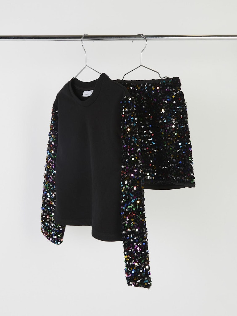 Name It Bluse LS Runica Black - Billede 4