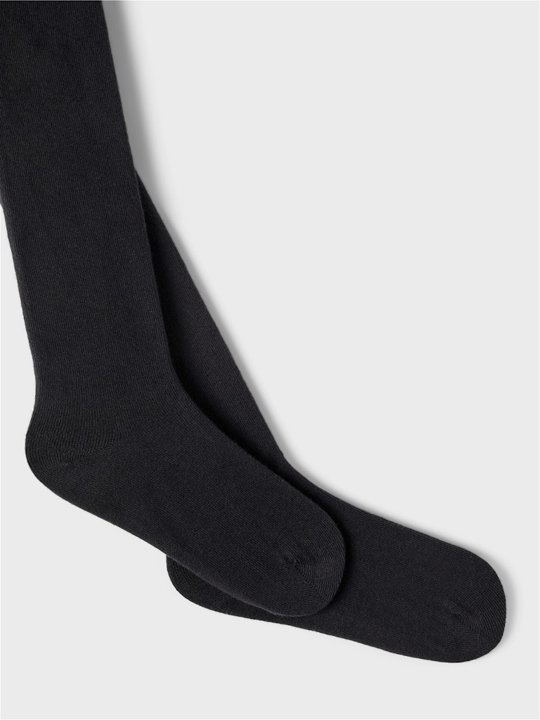 Name It Strømpebukser 2-pak Solid Black - Billede 2