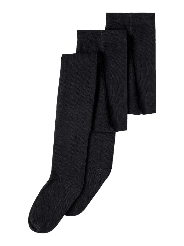 Name It Strømpebukser 2-pak Solid Black