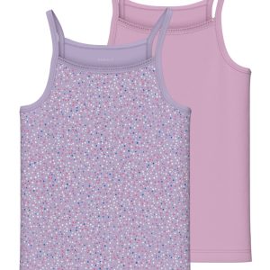 Name It Undertrøjer 2-pak Strap Top Pastel Lilac