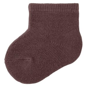 Name It Sokker Baby Uld Waksi Terry Deep Mahogany