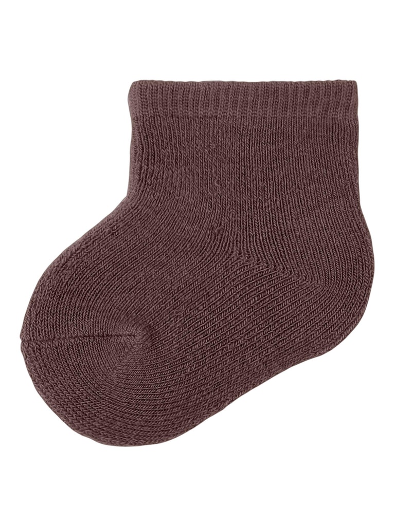 Name It Sokker Baby Uld Waksi Terry Deep Mahogany