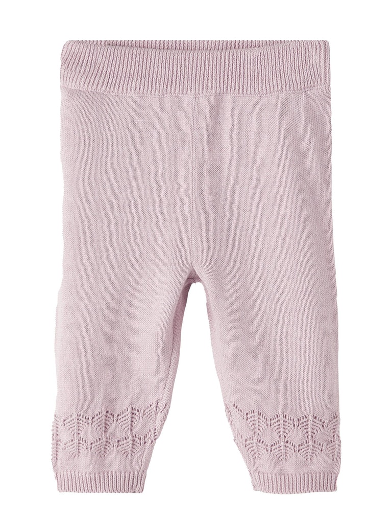 Name It Bukser Oda Strik Burnished Lilac