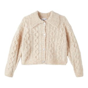 Name It Cardigan Strik Niruna Short Buttercream