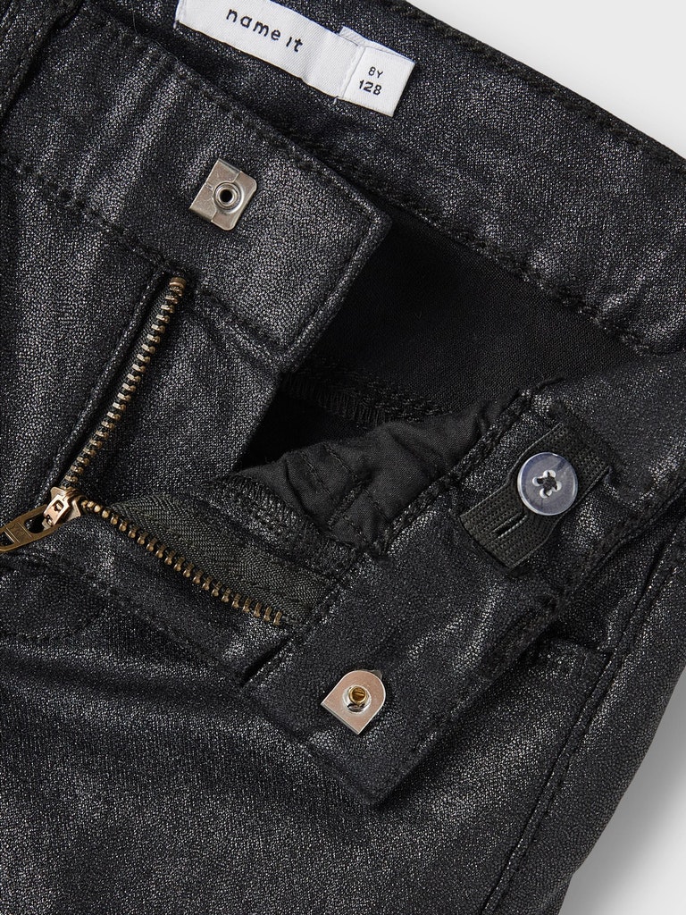 Name It Bukser Polly Skinny Fit Twill-bukser Black - Billede 3