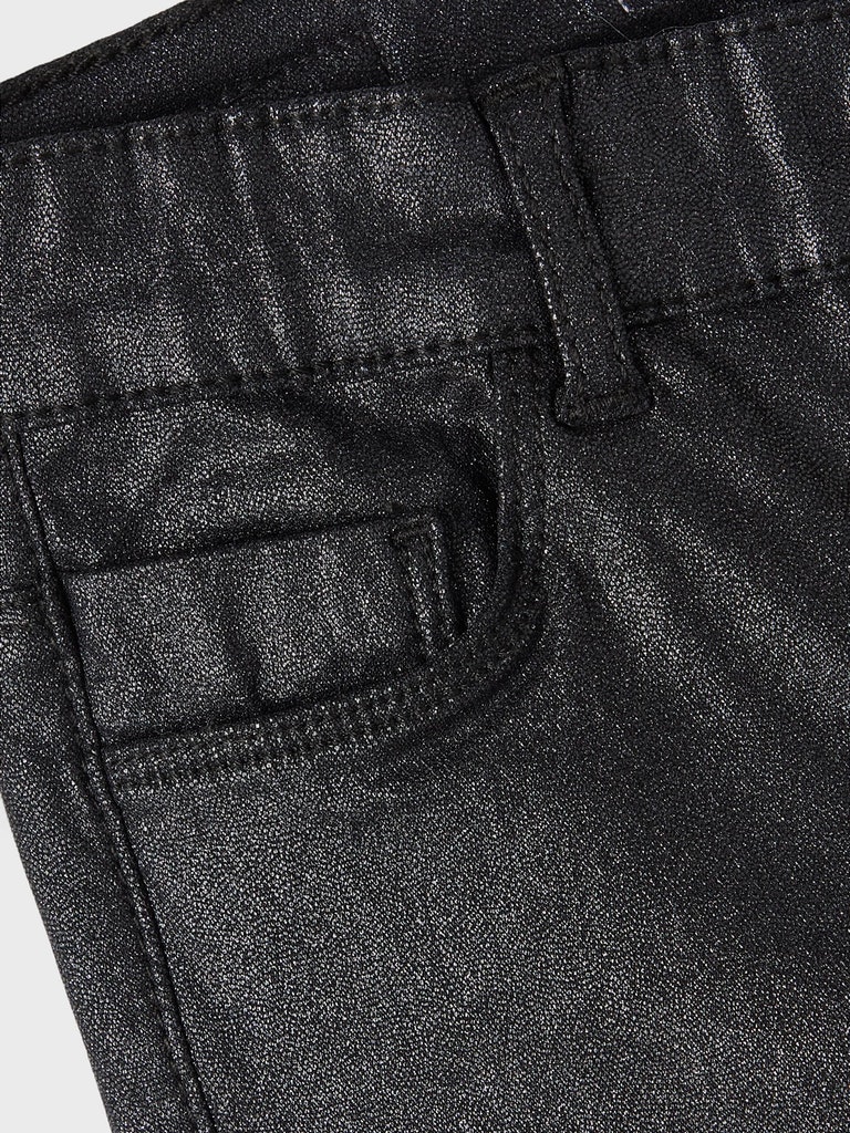 Name It Bukser Polly Skinny Fit Twill-bukser Black - Billede 4
