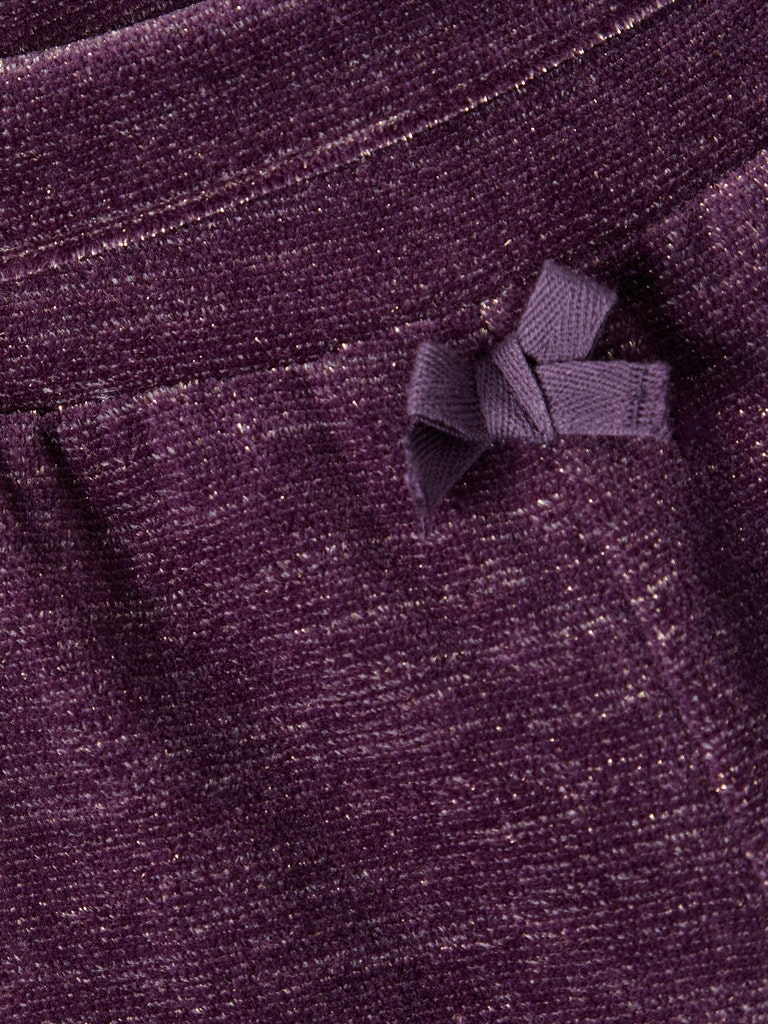 Name It Sweatpants Romane Velour Hortensia - Billede 3
