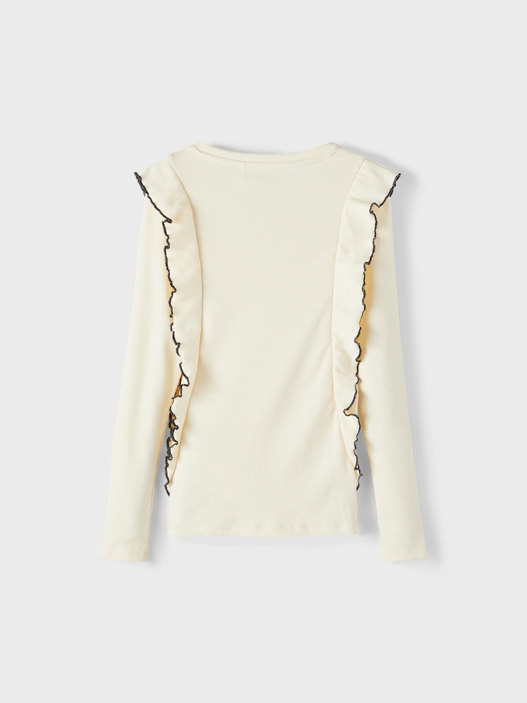 Name It Bluse Reniz Slim Buttercream - Billede 2