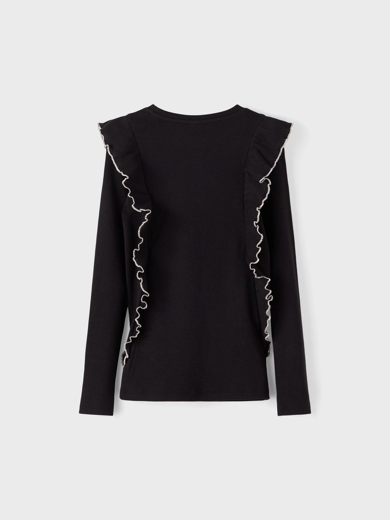 Name It Bluse Reniz Slim Black - Billede 2