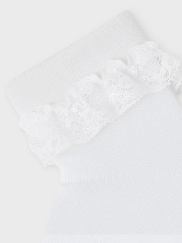 Name It Sokker Baby Opagna Bright White - Billede 2