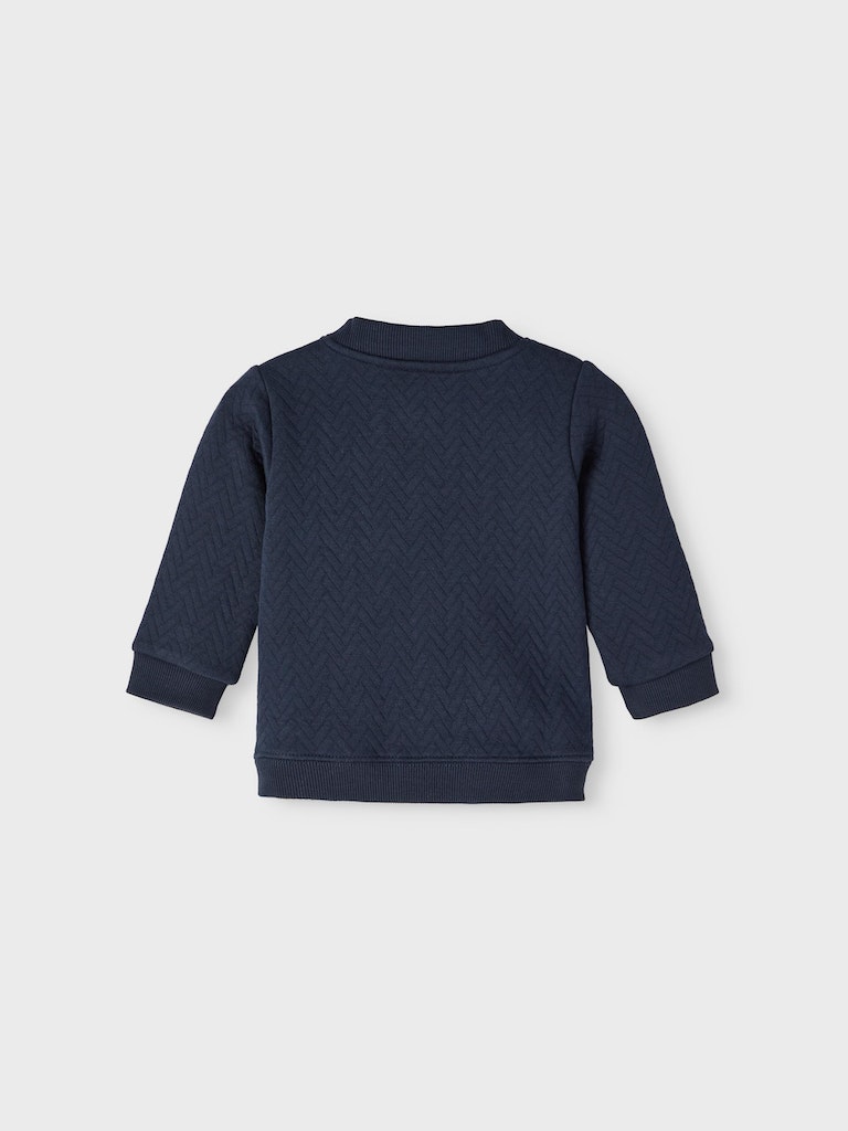 Name It Cardigan Sweat Oswald Quilt Dark Sapphire - Billede 3