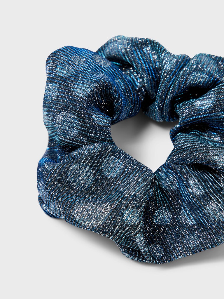 Name It Hårelastik Scrunchie Ramone Strong Blue - Billede 2