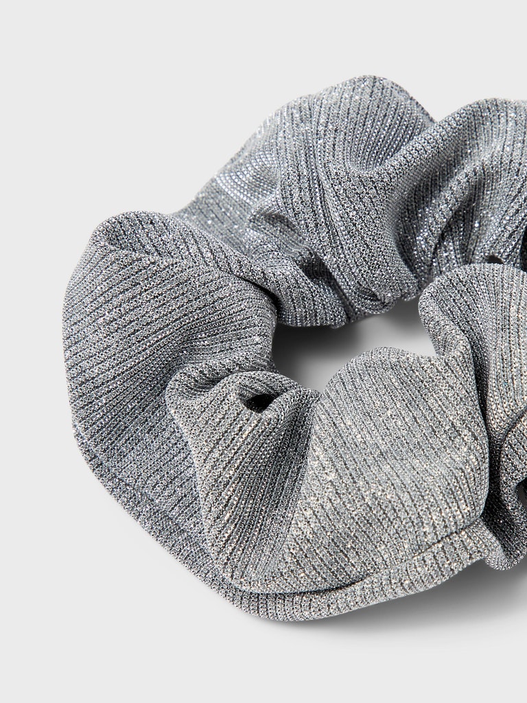 Name It Hårelastik Scrunchie Ramone Silver Colour - Billede 2