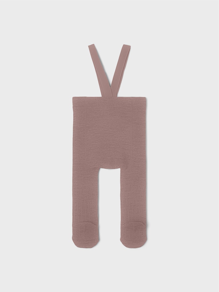 Name It Uld Strømpebukser m/seler Wakma Rib Antler - Billede 2