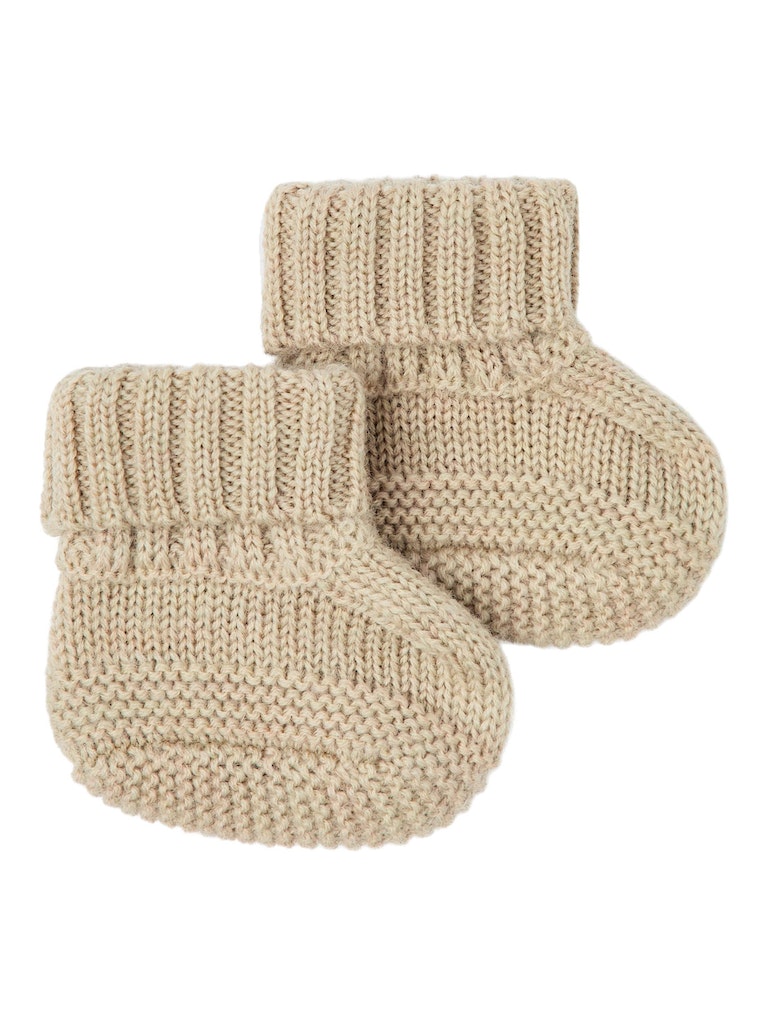 Name It Uld Futter Strik Wrilla Slippers White Pepper
