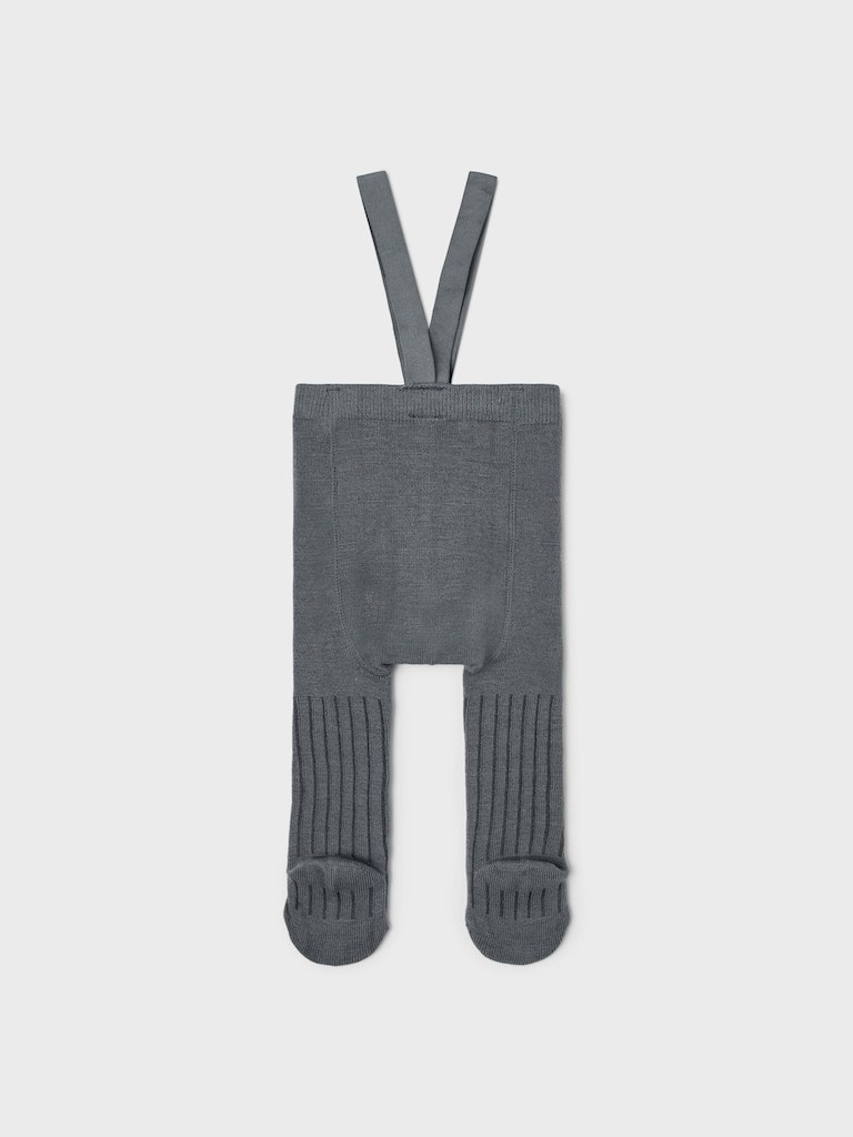 Name It Uld Strømpebukser m/seler Wakma Rib Iron Gate - Billede 2