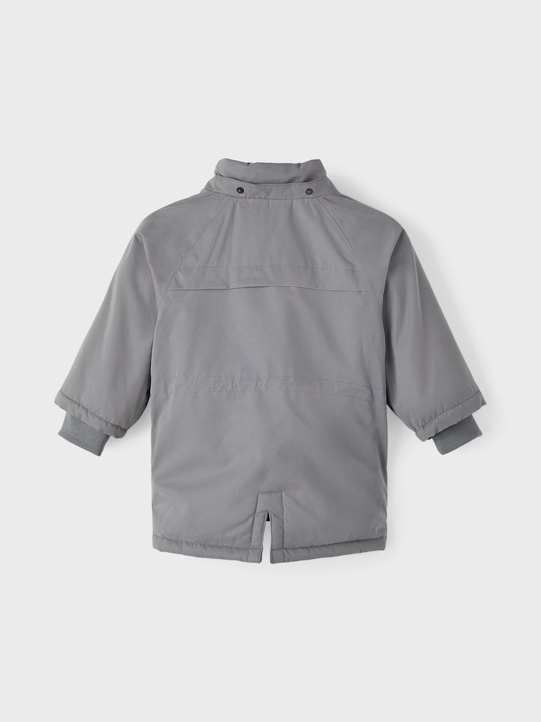 Lil' Atelier Vinterjakke Golan Long Quiet Shade - Billede 5
