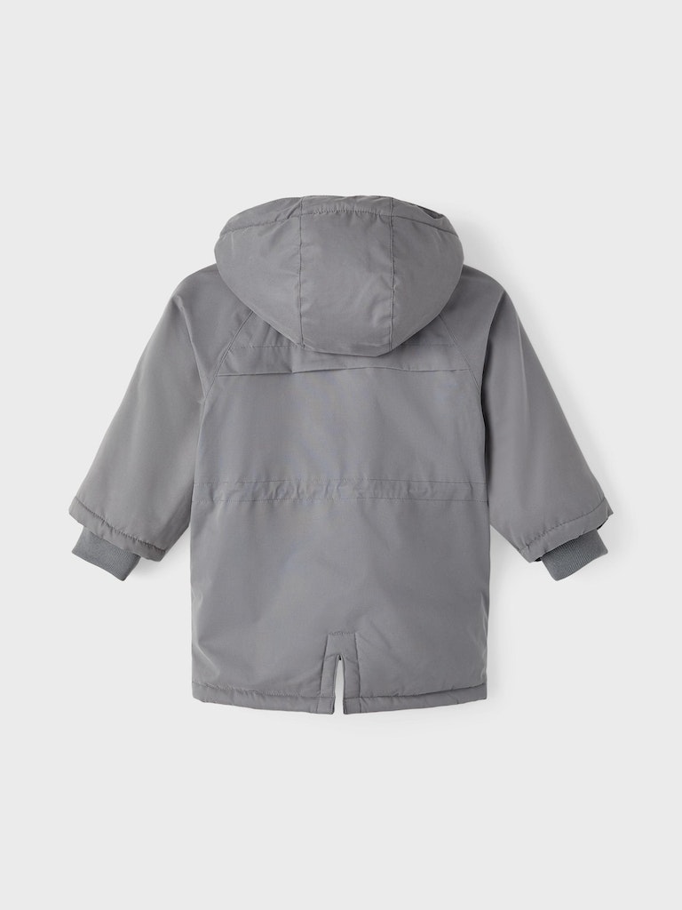 Lil' Atelier Vinterjakke Golan Long Quiet Shade - Billede 2