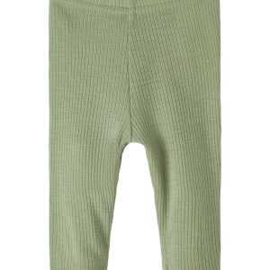 Lil' Atelier Uld Leggins Fable Slim Oil Green
