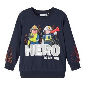 Name It Sweatshirt LS Joshi Playmobil Dark Sapphire