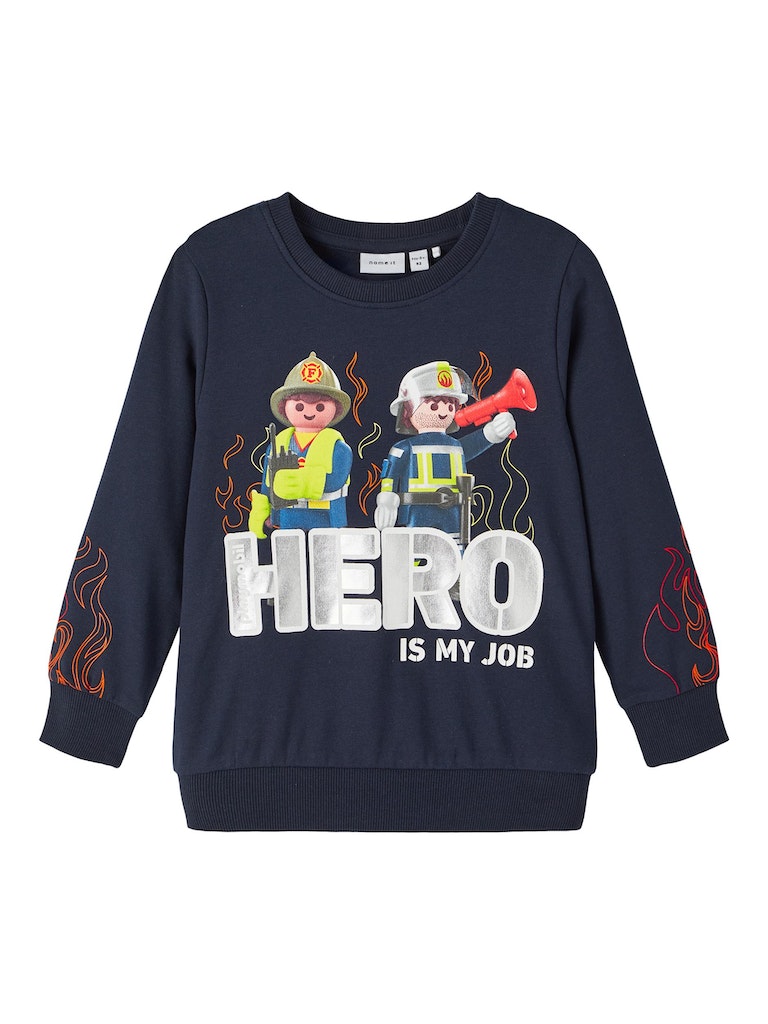 Name It Sweatshirt LS Joshi Playmobil Dark Sapphire