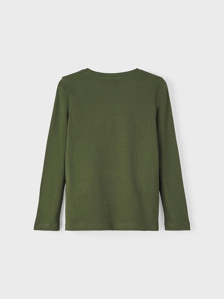 Name It Bluse LS Listano Rifle Green - Billede 2