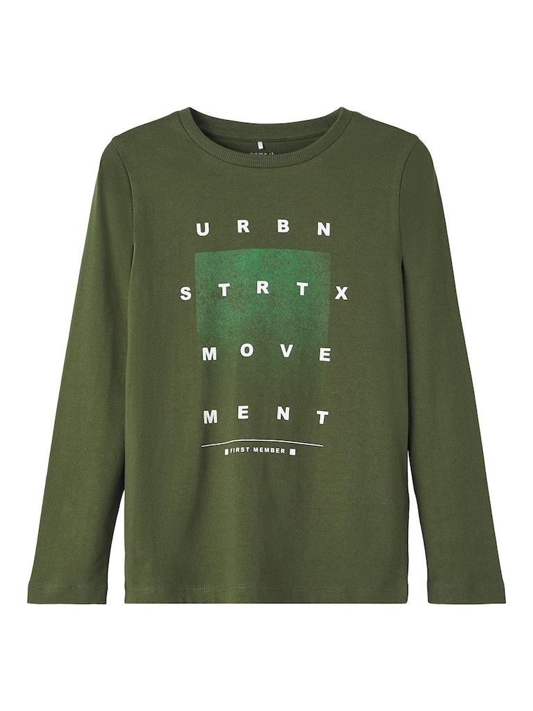 Name It Bluse LS Listano Rifle Green