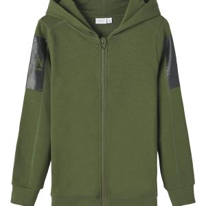 Name It Cardigan LS Sweat Laske Rifle Green