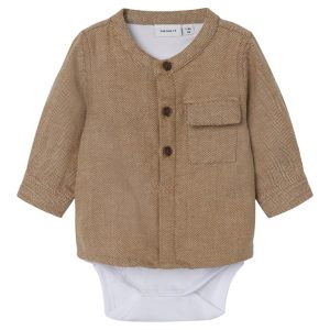 Name It Skjortebody LS Nupan Kangaroo