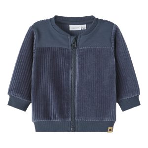 Name It Cardigan LS Nash Velour India Ink