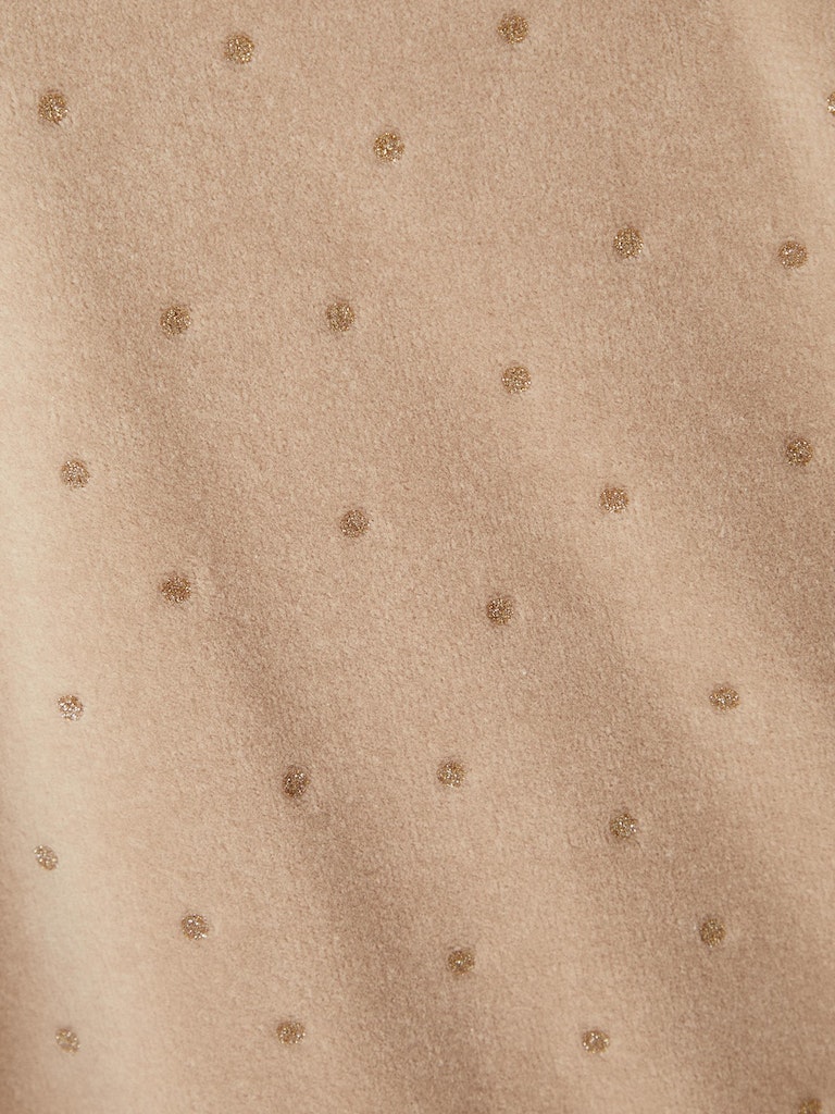 Name It Sweatshirt LS Noya Velour Oxford Tan - Billede 3