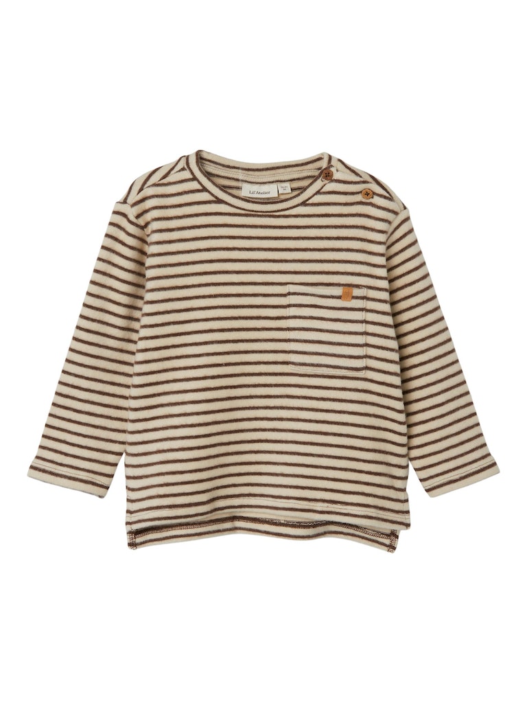 Lil' Atelier Bluse Modo Loose Rain Drum