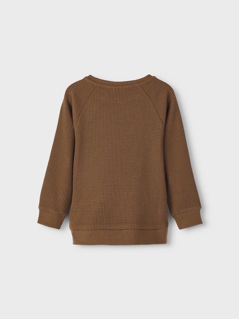 Lil' Atelier Bluse LS Olaf Sweat Rain Drum - Billede 3