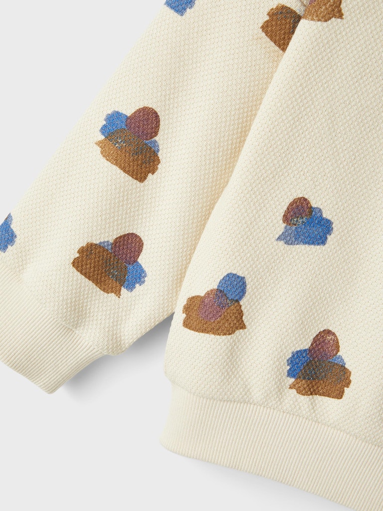 Lil' Atelier Sweatshirt LS Nolan Turtledove - Billede 4