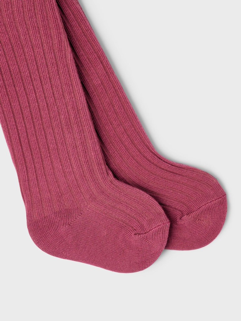 Lil' Atelier Strømpebukser Filso Dry Rose - Billede 2