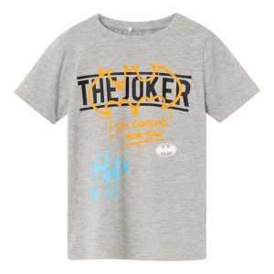 Name It T-shirt SS Sappa Batman Grey Melange